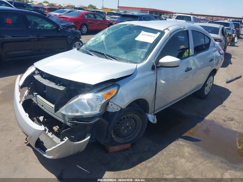 Vin: 3n1cn7apxjl835808, lot: 45797780, nissan versa 1.6 s+ 20182