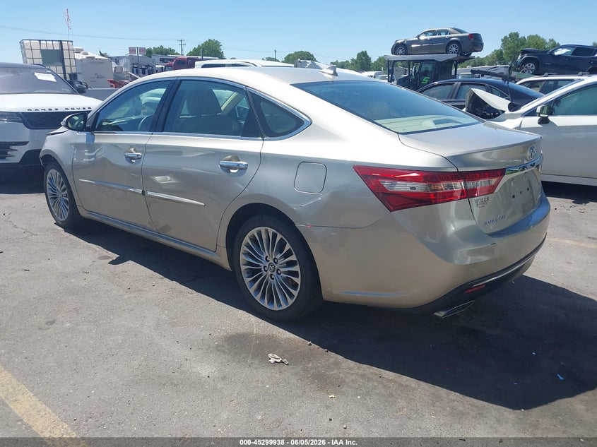 Vin: 4t1bk1eb5gu236919, lot: 45797803, toyota avalon limited 20163