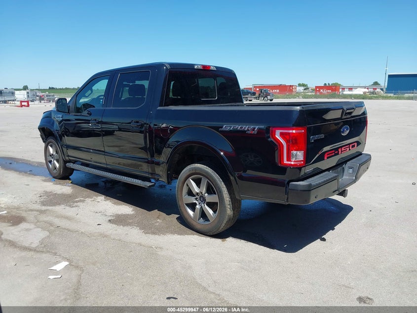 Vin: 1ftew1efxhkd72209, lot: 45797805, ford f-150 xlt 20173