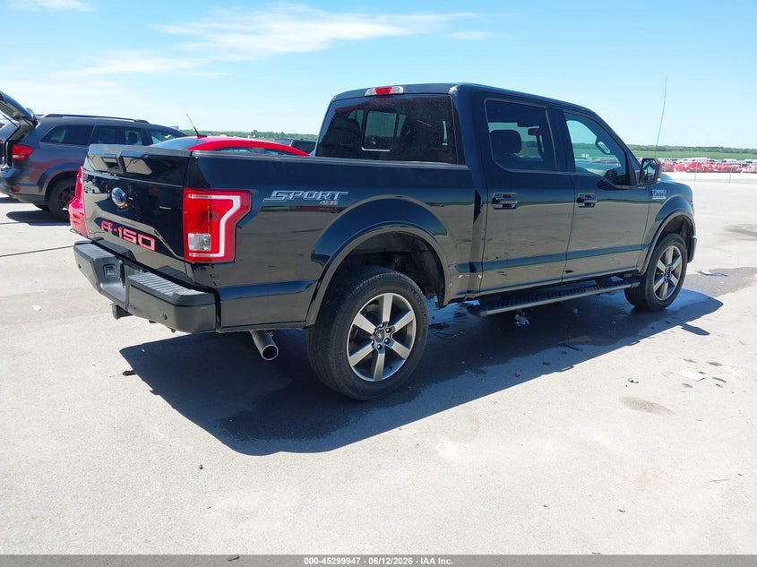 Vin: 1ftew1efxhkd72209, lot: 45797805, ford f-150 xlt 20174