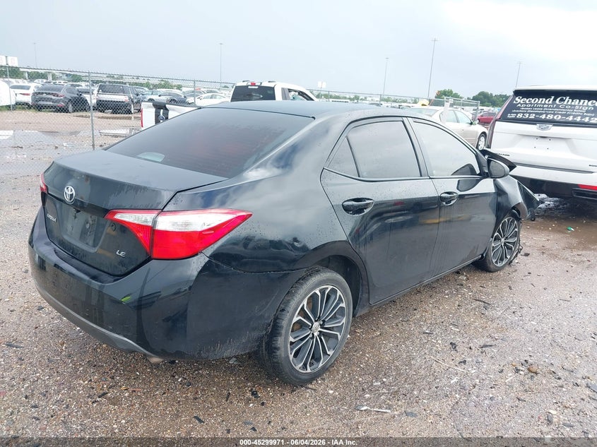Vin: 2t1burhe0hc856465, lot: 45797834, toyota corolla le 20174