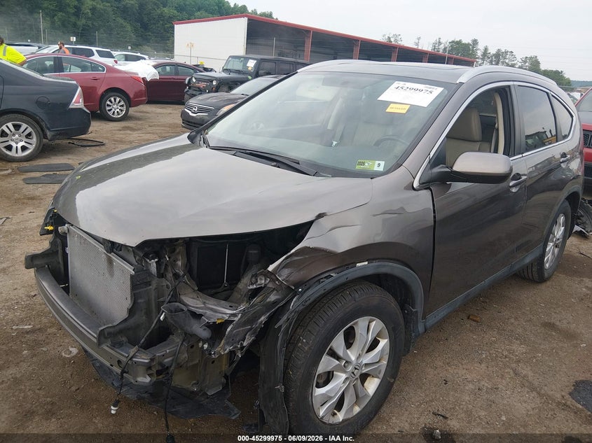 Vin: 5j6rm4h79dl025143, lot: 45797838, honda cr-v ex-l 20132