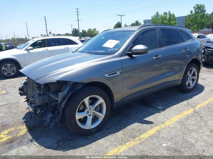 Vin: sadcj2fx2ja250625, lot: 45797842, jaguar f-pace 25t premium 20182