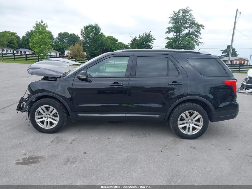 VIN 1FM5K8D89JGC16836 2018 FORD EXPLORER XLT