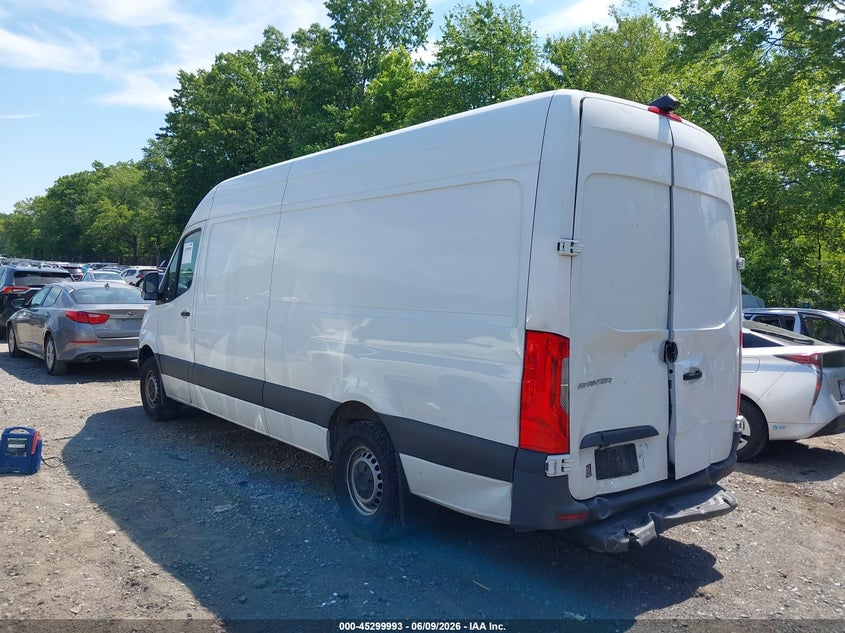 Vin: w1y40chy5pt142636, lot: 45797856, mercedes-benz sprinter 2500 high roof 4-cyl gas 20233