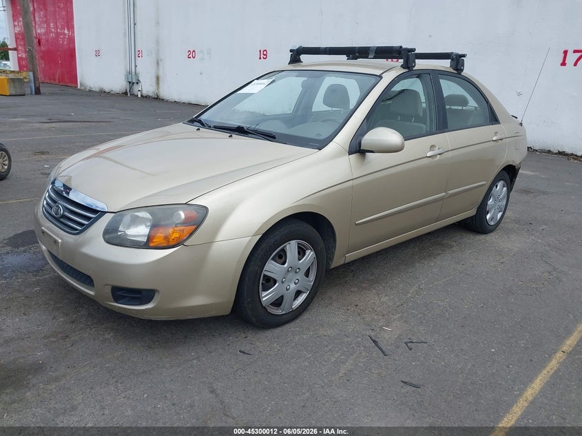 2009 KIA SPECTRA auction photo 2
