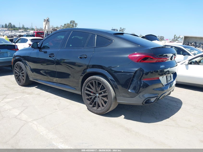 2025 BMW X6 3.0L I-6 DI, DOHC, V(VIN: 5UX33EX01S9W32428