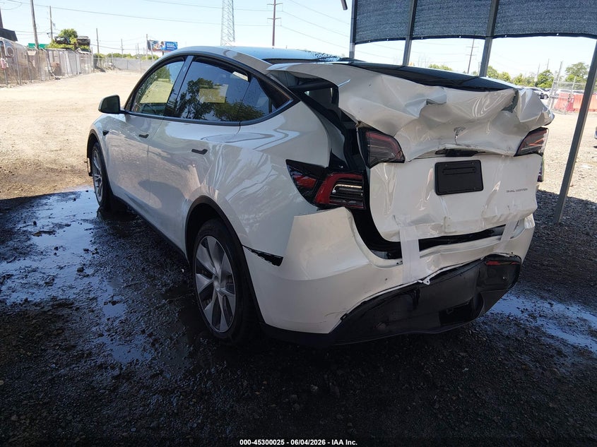 Vin: 7saygdee9pf632780, lot: 45797888, tesla model y awd/long range dual motor all-wheel drive 20233