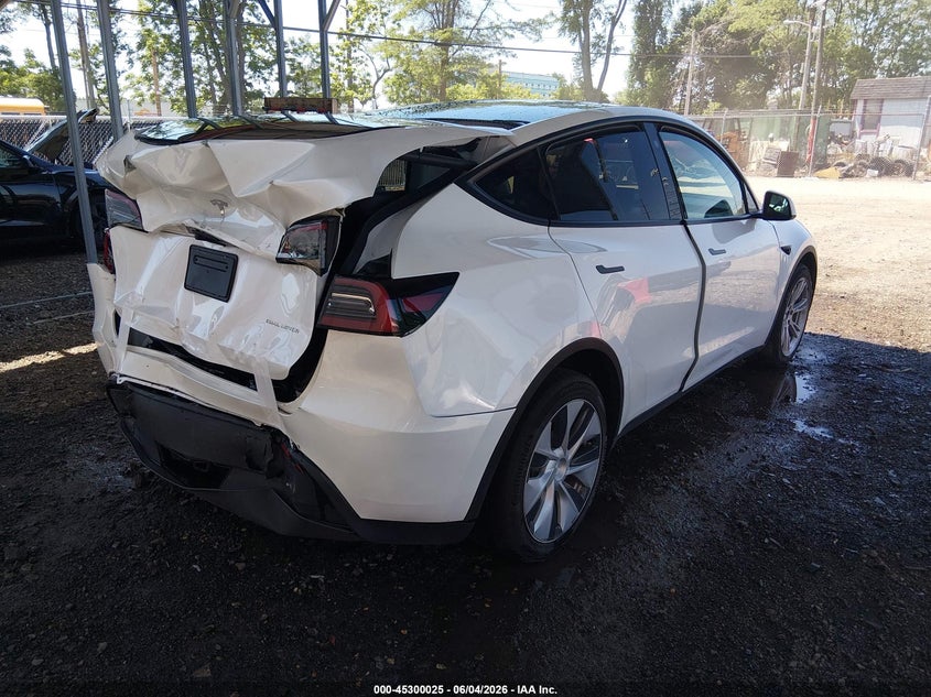 Vin: 7saygdee9pf632780, lot: 45797888, tesla model y awd/long range dual motor all-wheel drive 20234