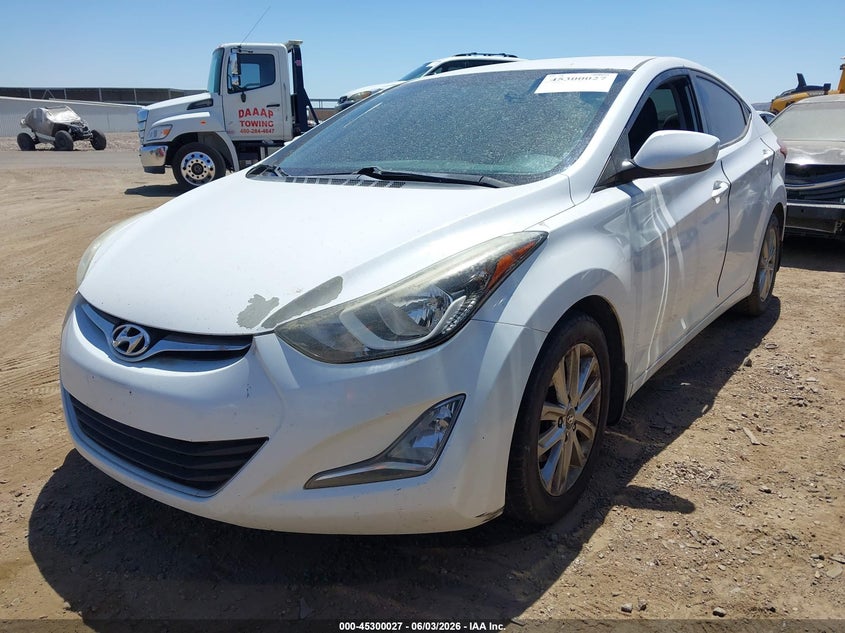 Vin: 5npdh4ae7fh560198, lot: 45797890, hyundai elantra se 20152