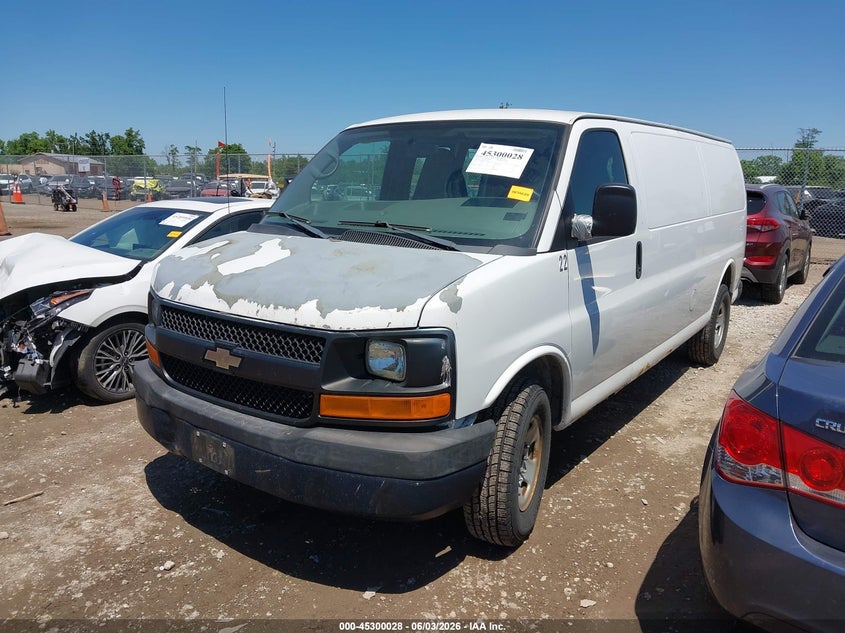 Vin: 1gcwggba2c1142952, lot: 45797891, chevrolet express 2500 work van 20122