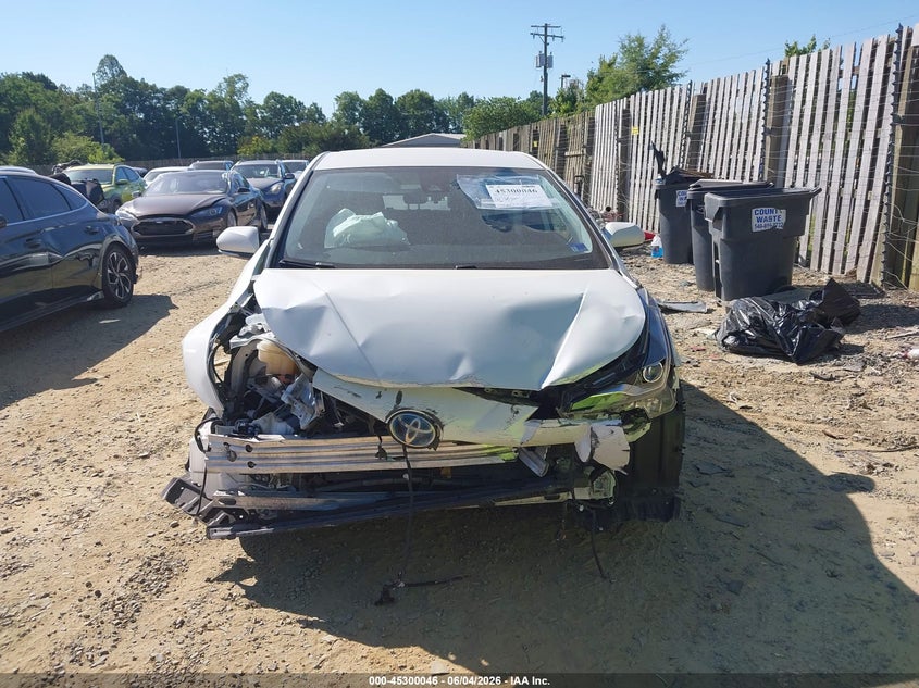 2019 Toyota Prius Le VIN: JTDL9RFU3K3002974 Lot: 45300046