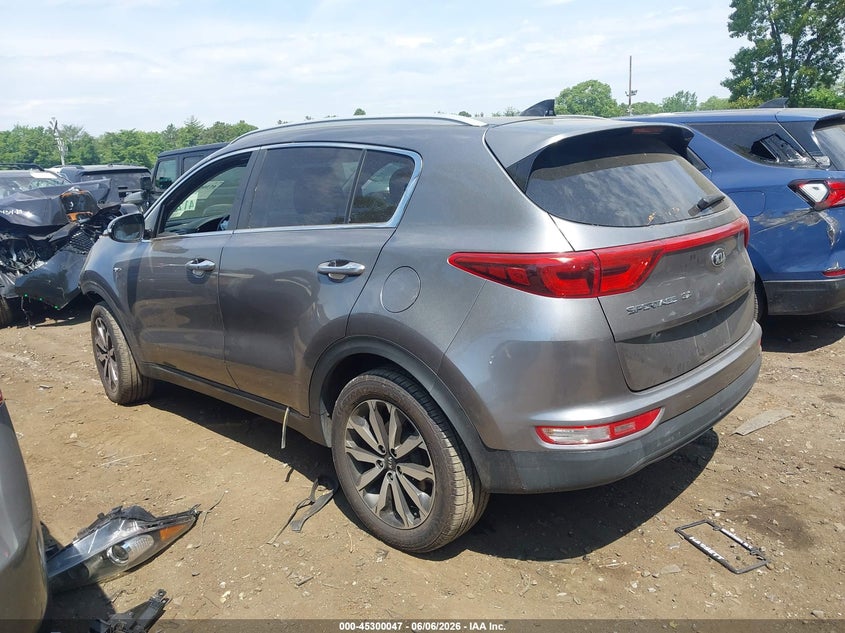 Vin: kndpncac5h7081865, lot: 45797910, kia sportage ex 20173