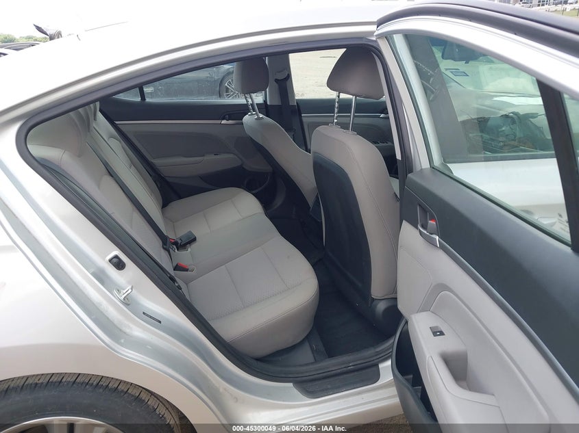VIN 5NPD84LF6KH469553 2019 HYUNDAI ELANTRA VALUE EDITION
