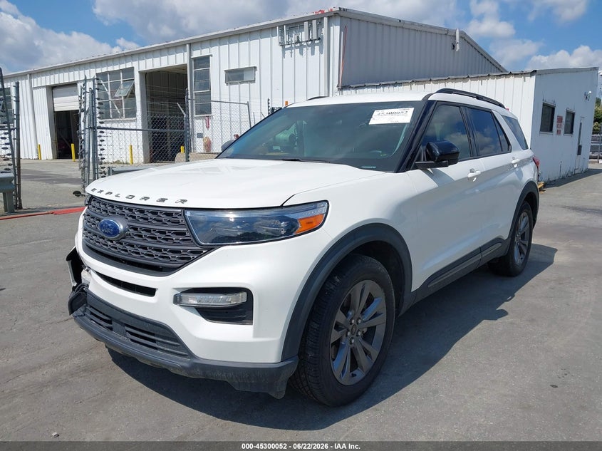 2022 Ford Explorer Xlt 1FMSK7DH2NGB94956 photo 1
