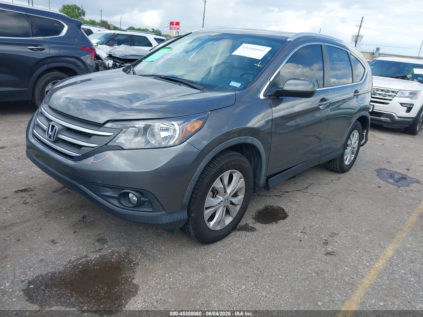 Vin: 2hkrm3h75eh504570, lot: 45797923, honda cr-v ex-l 20142