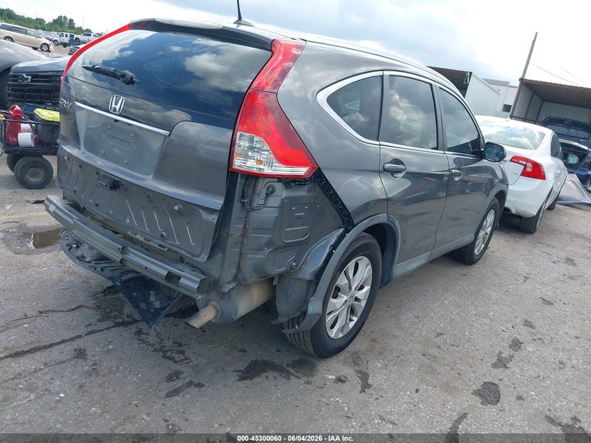 Vin: 2hkrm3h75eh504570, lot: 45797923, honda cr-v ex-l 20144