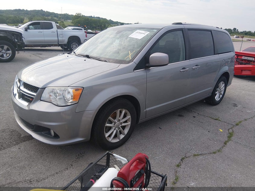 Vin: 2c4rdgcgxkr565054, lot: 45797957, dodge grand caravan sxt 20192