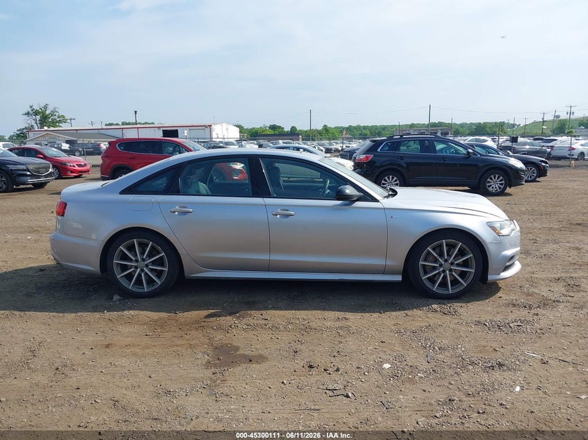2018 AUDI A6 SEDAN 2.0L I-4 DI, DOHC, VVT, TURBO, 252HP