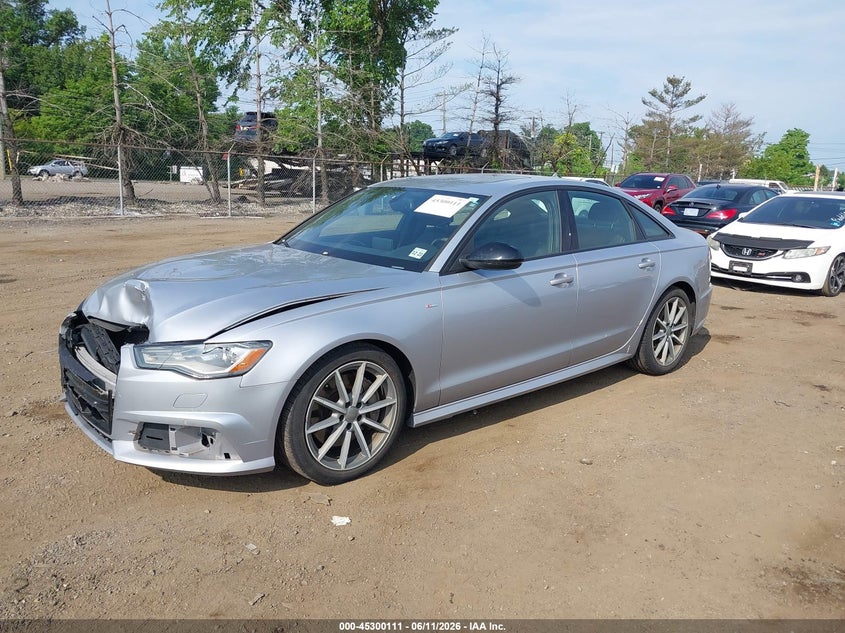 Vin: wauf8afcxjn064252, lot: 45797975, audi a6 2.0t premium/2.0t sport 20182