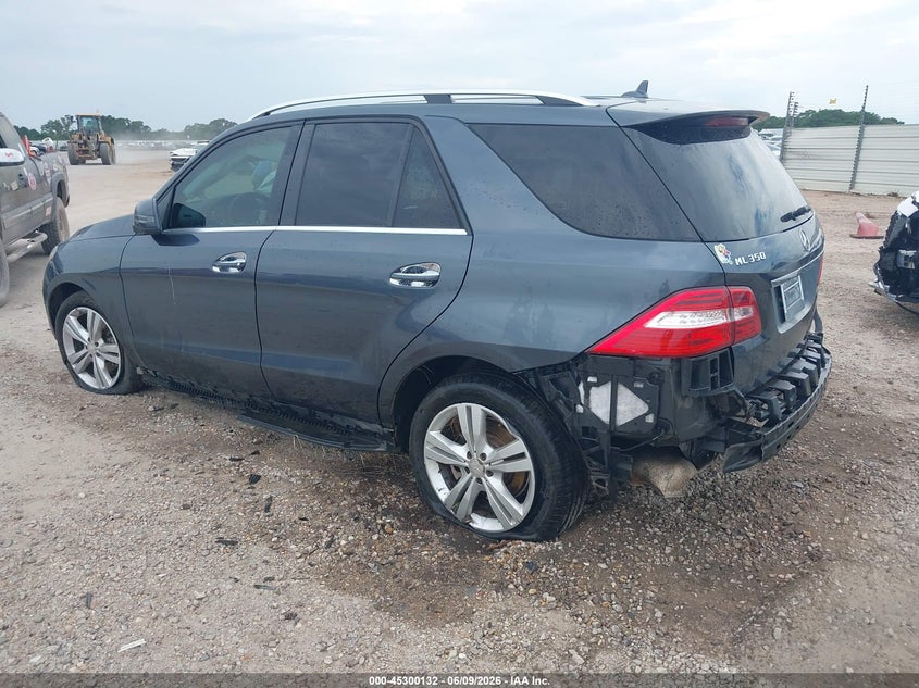 Vin: 4jgda5jb5da106872, lot: 45797995, mercedes-benz ml 350 20133
