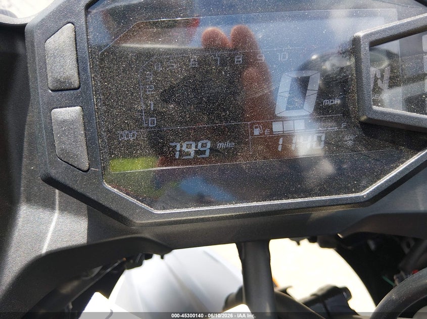 2025 Kawasaki Ex500 H VIN: ML5EXGH1XSDA49710 Lot: 45300140