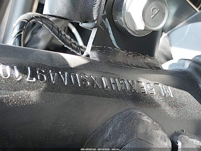 2025 Kawasaki Ex500 H VIN: ML5EXGH1XSDA49710 Lot: 45300140