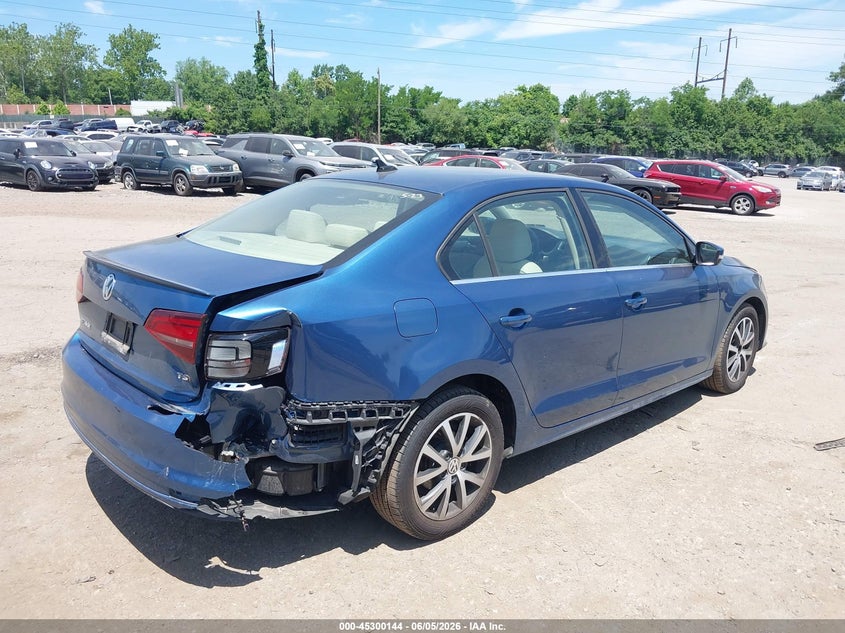 Vin: 3vwdb7aj6hm355482, lot: 45798007, volkswagen jetta 1.4t se 20174