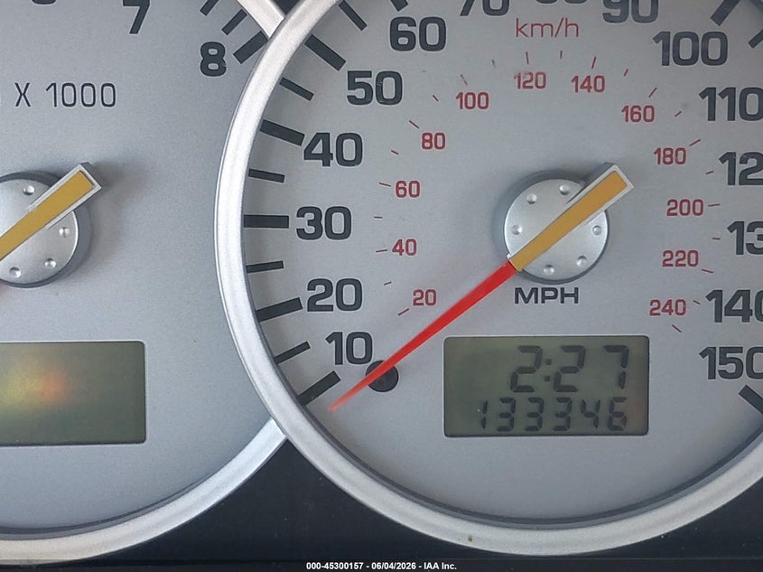 2002 Mercury Cougar V6 VIN: 1ZWFT61L025601274 Lot: 45300157