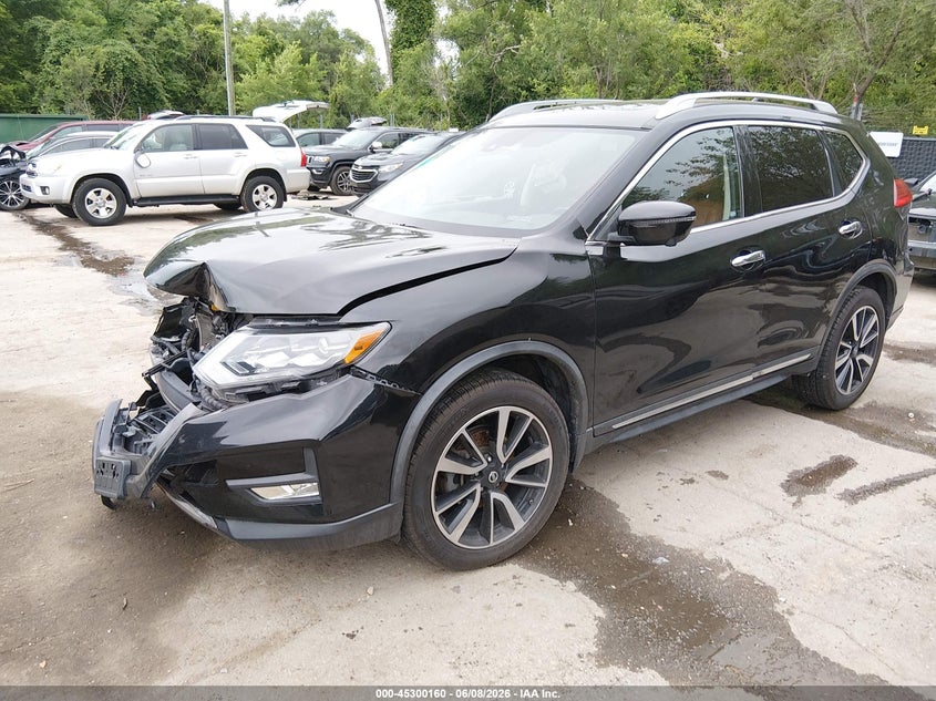 Vin: jn8at2mvxhw024347, lot: 45798023, nissan rogue sl 20172