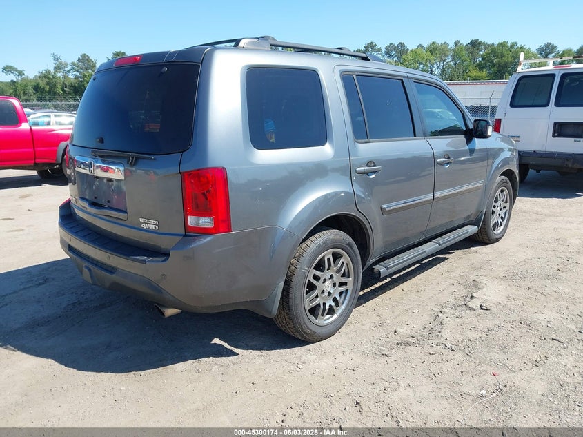 Vin: 5fnyf4h91cb060323, lot: 45798037, honda pilot touring 20124
