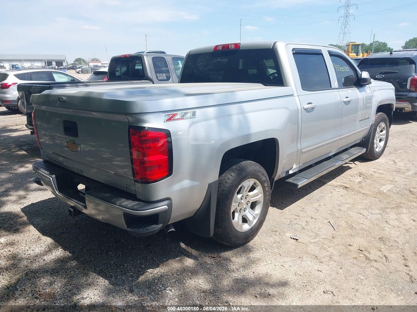 Vin: 3gcukrec7hg418193, lot: 45798043, chevrolet silverado 1500 2lt 20174