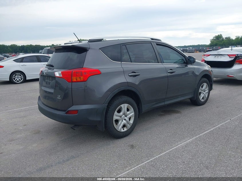 Vin: 2t3bfrev4ew144458, lot: 45798046, toyota rav4 le 20144