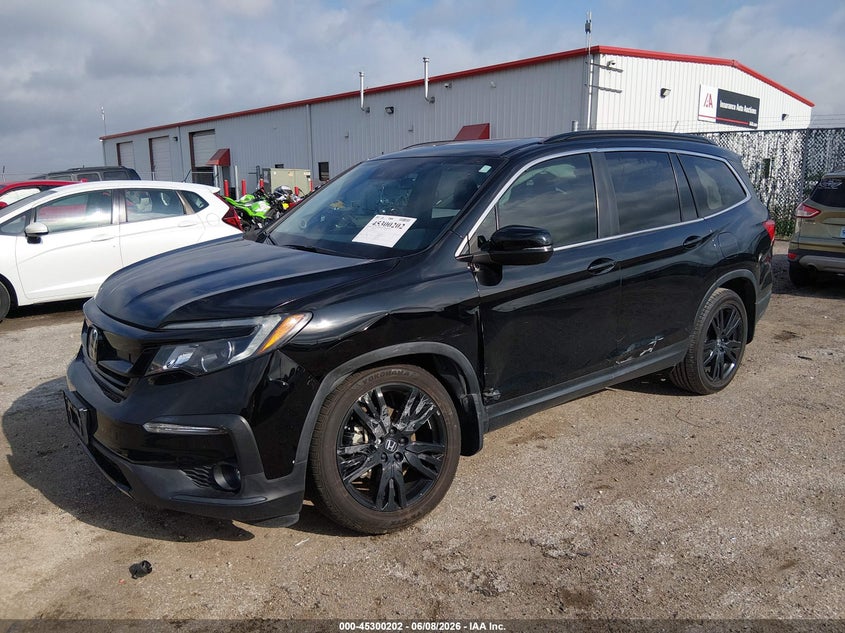 Vin: 5fnyf5h2xmb013477, lot: 45798065, honda pilot 2wd special edition 20212