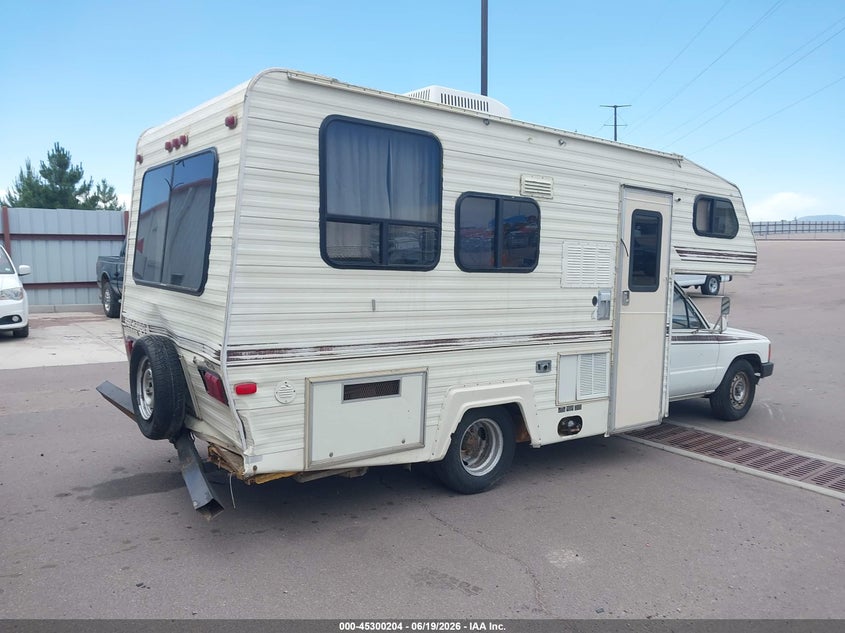 1985 EXCEL PICKUP COMMERCIAL/CAMPER auction photo 4