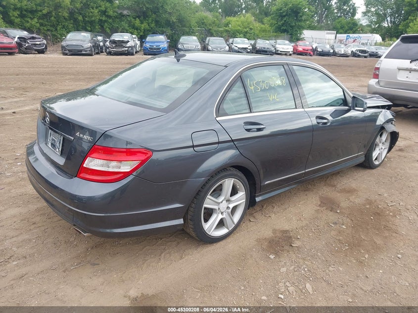 Vin: wddgf8bbxar094949, lot: 45798071, mercedes-benz c 300 sport 4matic 20104