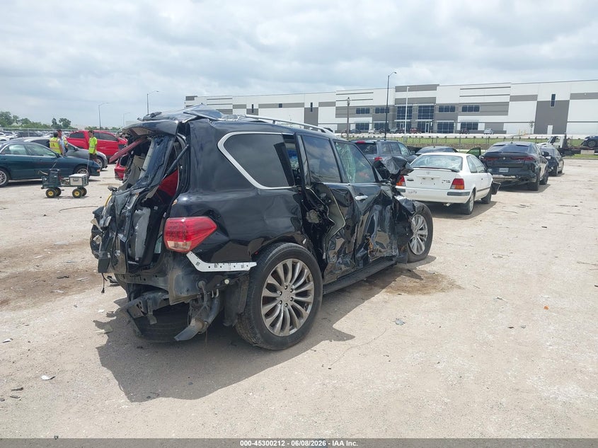 Vin: jn8az2nf7h9640592, lot: 45798075, infiniti qx80 20174