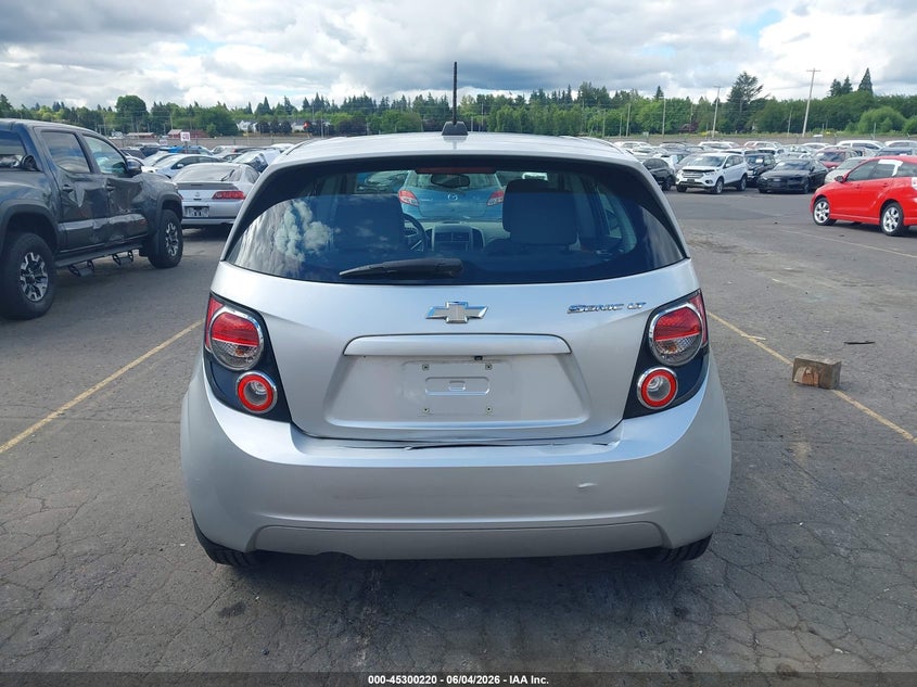 2016 Chevrolet Sonic Lt Auto VIN: 1G1JC6SG7G4103369 Lot: 45300220