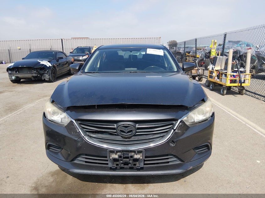 2016 Mazda Mazda6 I Sport VIN: JM1GJ1U54G1411610 Lot: 45300229