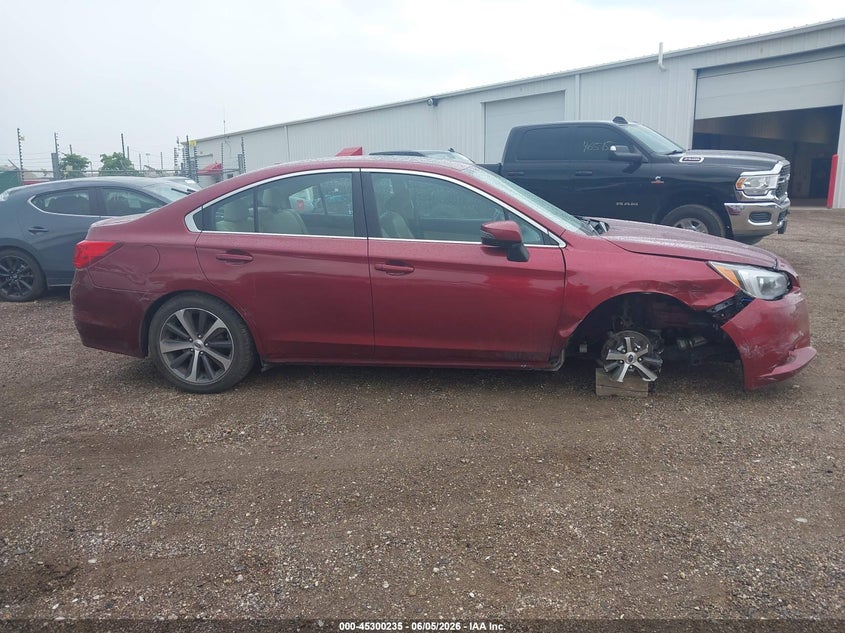 2015 Subaru Legacy 2.5I Limited VIN: 4S3BNBL60F3043346 Lot: 45300235
