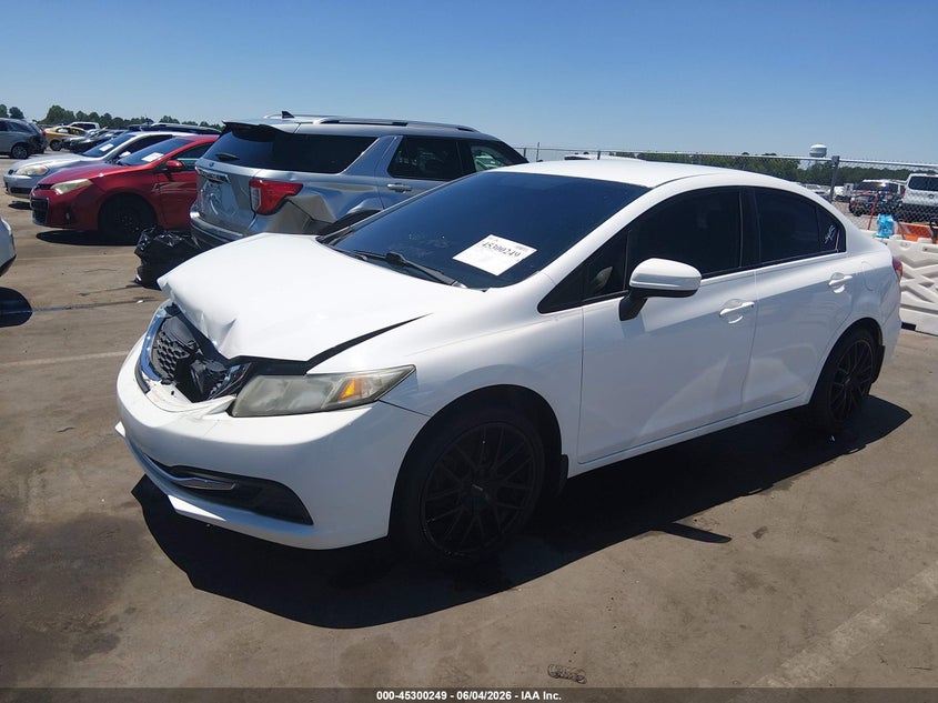 Vin: 19xfb2e53ee037188, lot: 45798113, honda civic lx 20142
