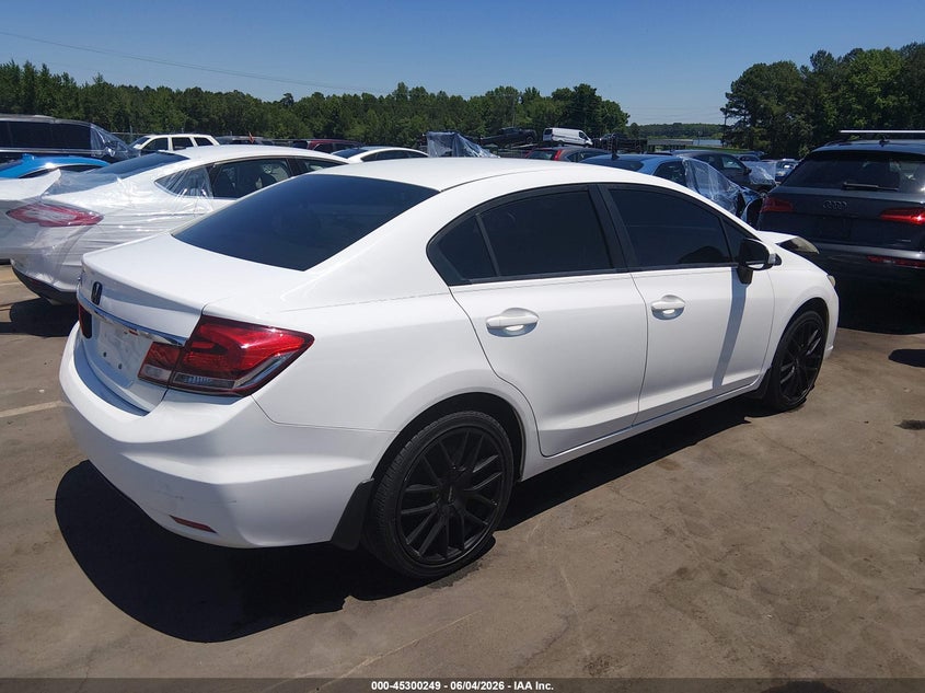 Vin: 19xfb2e53ee037188, lot: 45798113, honda civic lx 20144