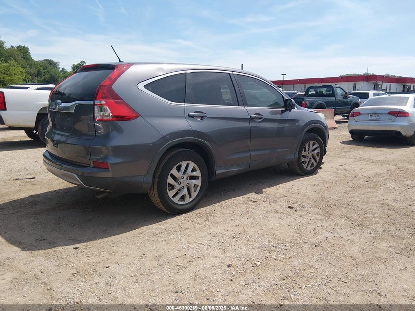 Vin: 2hkrm3h5xfh558642, lot: 45798132, honda cr-v ex 20154