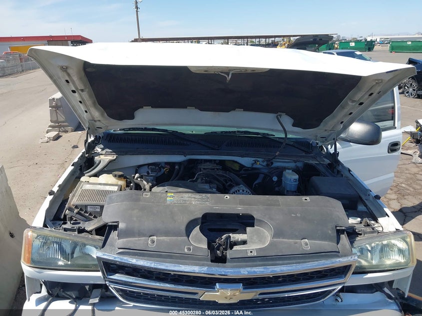 2006 CHEVROLET SILVERADO TRUCK 4.8L V-8 285HP