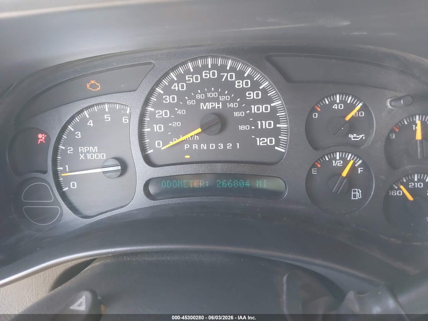 2006 CHEVROLET SILVERADO TRUCK 4.8L V-8 285HP