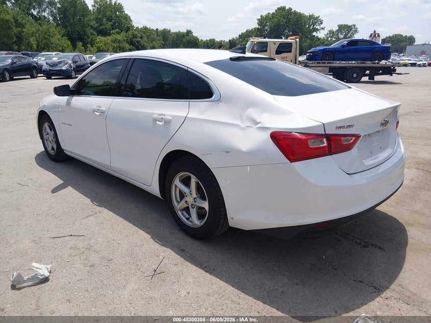 Vin: 1g1zb5st7hf258510, lot: 45798171, chevrolet malibu ls 20173