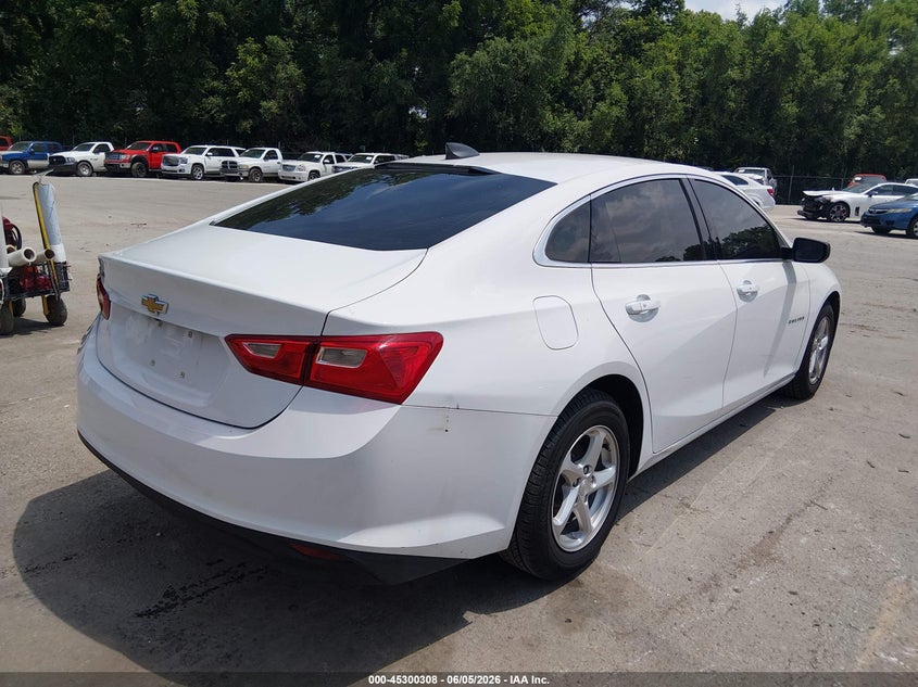 Vin: 1g1zb5st7hf258510, lot: 45798171, chevrolet malibu ls 20174