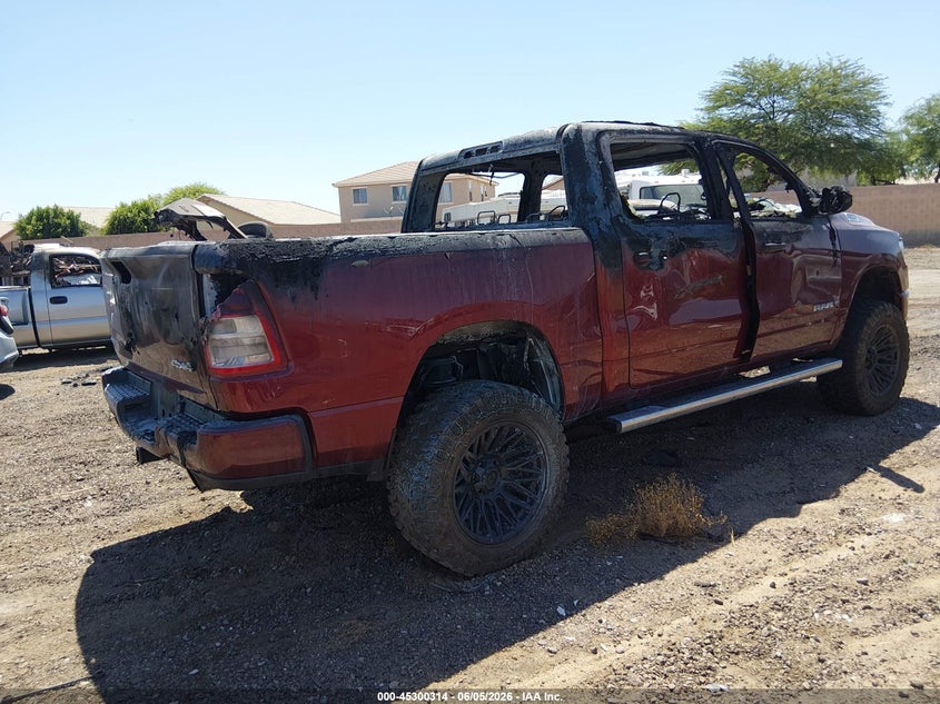 Vin: 1c6srfft2kn659147, lot: 45798177, ram 1500 big horn/lone star  4x4 5'7 box 20194