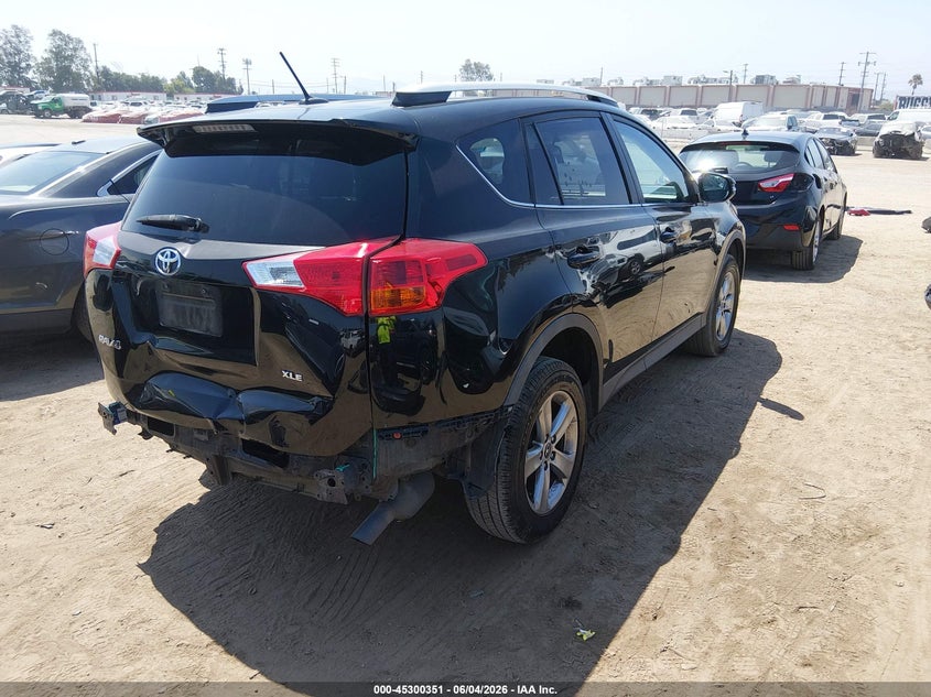 Vin: 2t3wfrev3fw178118, lot: 45798214, toyota rav4 xle 20154