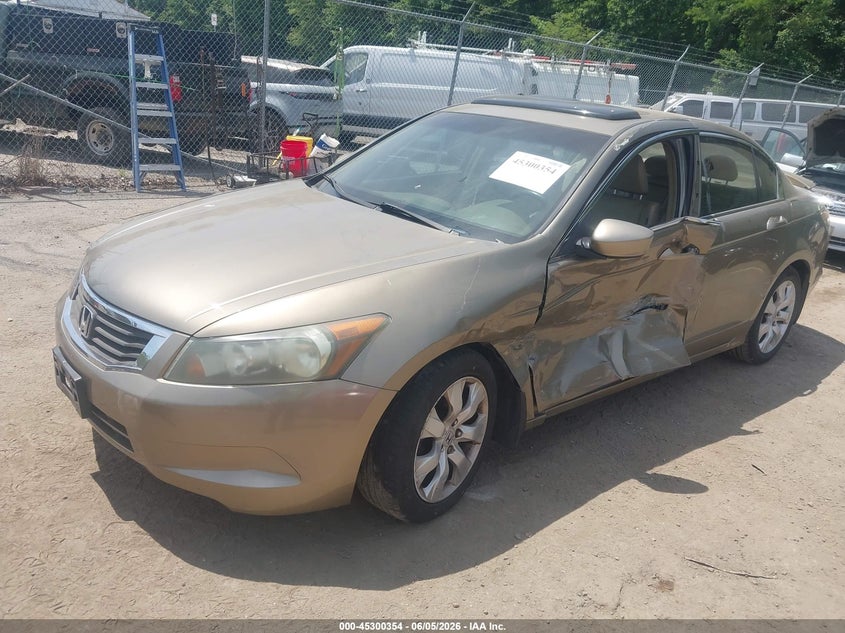 2008 Honda Accord 2.4 Ex-L 1HGCP26858A009608 photo 1
